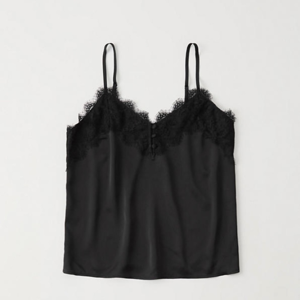 Abercrombie & Fitch satin lingerie cami
